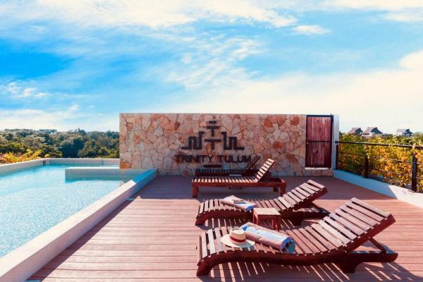 Auf dem Foto ist das Objekt Lovely 2-Bed Apartment in Tulum with Private Pool in der Stadt Tulum zu sehen.