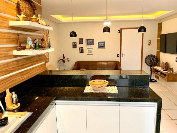 A la foto es mostra l'objecte Apto Ubatuba home - Centro c vista situat a la ciutat de Ubatuba.