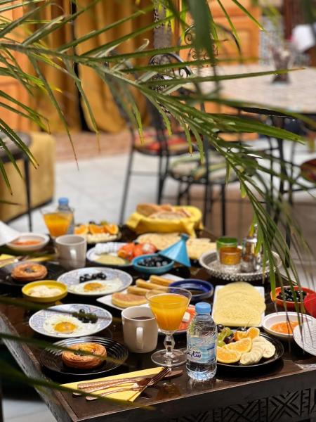 På billedet ses objektet Riad Majorelle beliggende i byen Rabat.