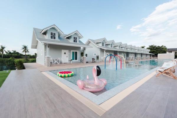 På billedet ses objektet Wangpruksa Resort beliggende i byen Ban Chon.