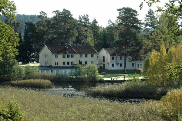På bilden syns objektet Solviken Tranås Hostel som ligger i staden Våkthult.