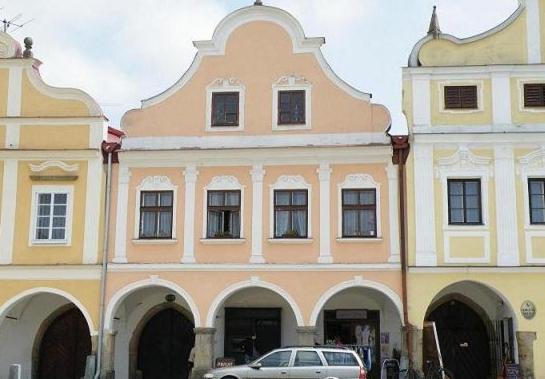 På billedet ses objektet Privat No. 40 beliggende i byen Telč.