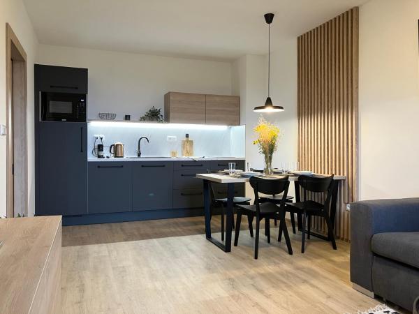 Nella foto è visibile l'oggetto Apartmán Nahoře situato nella città di Javorník.