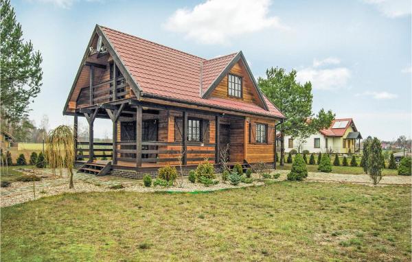 Na zdjęciu widoczny jest obiekt Holiday Home Molza With Fireplace 02 położony w mieście Łukta.