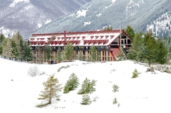 På billedet ses objektet Hotel Residence Club Primula beliggende i byen Pescasseroli.