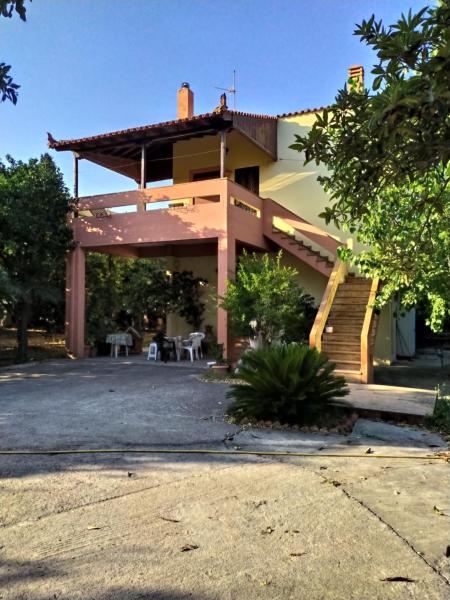 På bildet vises objektet The Green Garden in AGIA VASSA som ligger i byen Khíos.