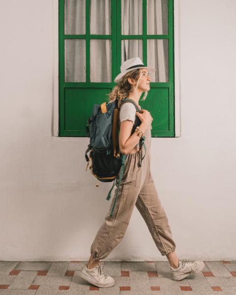 Na fotografii je vidět objekt Wild Monkey Hostel nacházející se ve městě Cuenca.