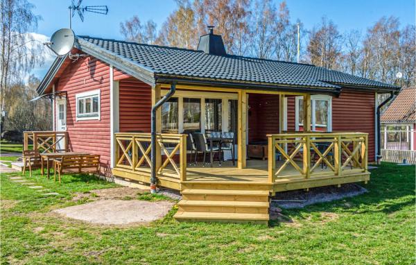 Na fotografii je vidět objekt Nice Home In Ödeshög With Wifi nacházející se ve městě Ödeshög.