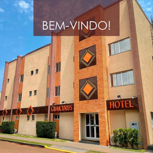 A la foto es mostra l'objecte Guaicurus Hotel situat a la ciutat de Chapadão do Sul.