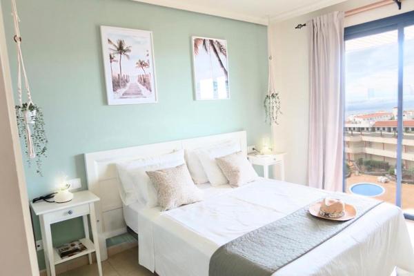 Beautiful,boho,sea View Los Gigantes Apartment - Santiago del Teide