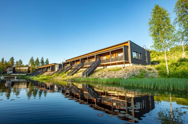 En la foto se muestra el objeto Lake Residence Ukkohalla ubicado en la ciudad de Hyrynsalmi.