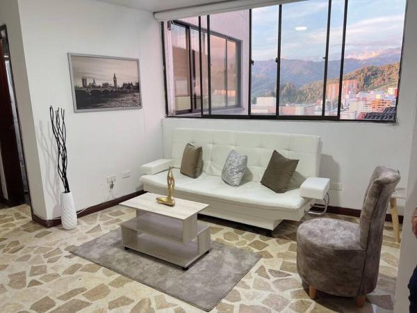 Na zdjęciu widoczny jest obiekt Lovely 1 bedroom apartment położony w mieście Manizales.