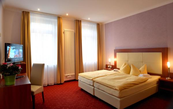 På billedet ses objektet Hotel & Restaurant Via City Leipzig Mitte beliggende i byen Leipzig.