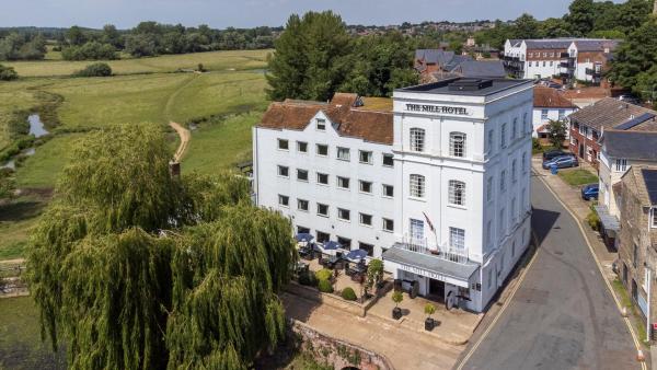 A la foto es mostra l'objecte The Mill Hotel Sudbury situat a la ciutat de Great Cornard.