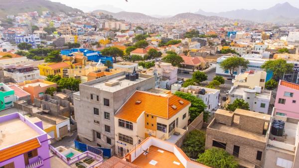 Nella foto è visibile l'oggetto Simabo's Backpackers' Hostel situato nella città di Mindelo.