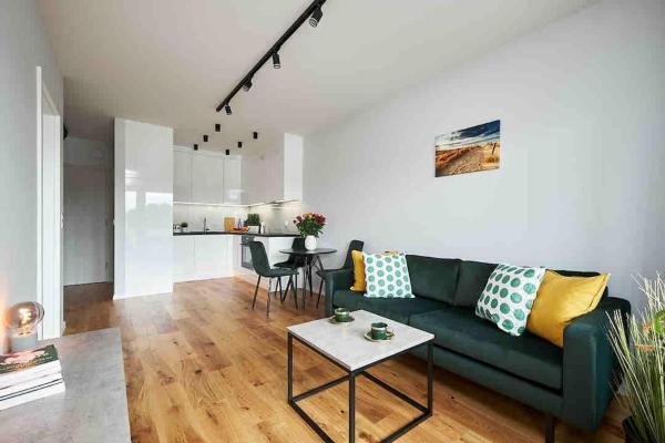 Na zdjęciu widoczny jest obiekt Apartment Olympia położony w mieście Bartoszowice.