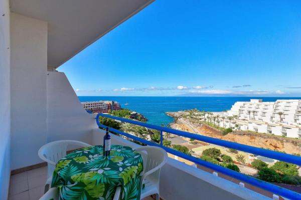 Nella foto è visibile l'oggetto Bonito Estudio Playa Paraíso con vista al mar By Paramount Holidays situato nella città di Adeje.