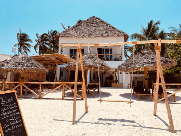 A la foto es mostra l'objecte Helwas Zanzibar Beach Hotel situat a la ciutat de Bwejuu.