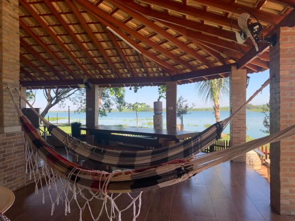 På billedet ses objektet Rancho a beira rio 2-bedroom cottage beliggende i byen Juritis.