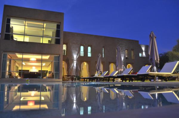En la foto se muestra el objeto Villa Loanaelle ubicado en la ciudad de Marrakech.