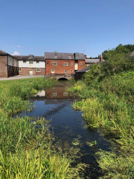 På billedet ses objektet Hyde Mill beliggende i byen Kingsbourne Green.