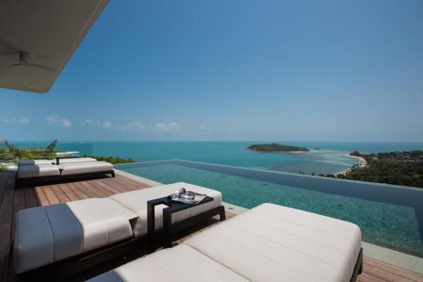 På billedet ses objektet Villa Amylia Ruby, excellence, world-class seaview beliggende i byen Koh Samui.
