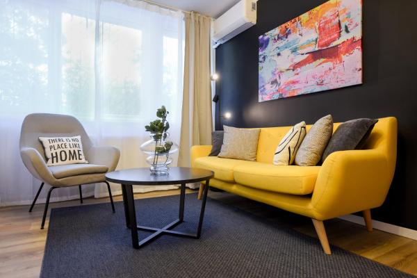 Na zdjęciu widoczny jest obiekt Lemonade - Stylish 1BR Apartment in Obor District położony w mieście Bukareszt.