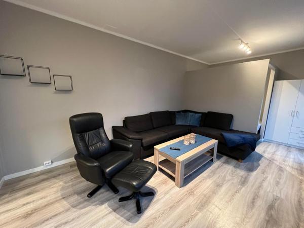 Auf dem Foto ist das Objekt Notodden Sentrum Apartment NO 7 in der Stadt Notodden zu sehen.