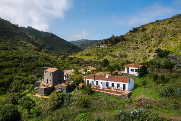 På billedet ses objektet Las Casas del Chorro beliggende i byen Agulo.