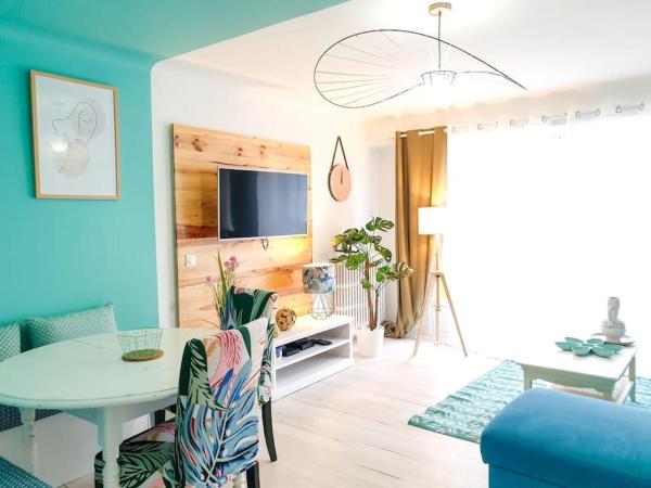 På billedet ses objektet Cosy Summer - T3 - Parc des expositions - 2 Balcons & Stationnement gratuit beliggende i byen Pau.