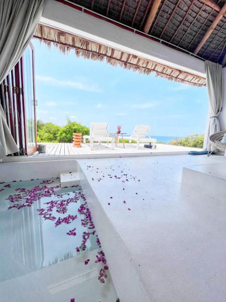 Nella foto è visibile l'oggetto Mar-Me-Quer, Eco Beach Retreat situato nella città di Cabo Guinjata.