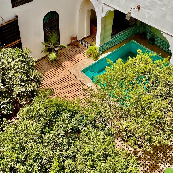 En la foto se muestra el objeto Riad Al Wifak ubicado en la ciudad de Marrakech.