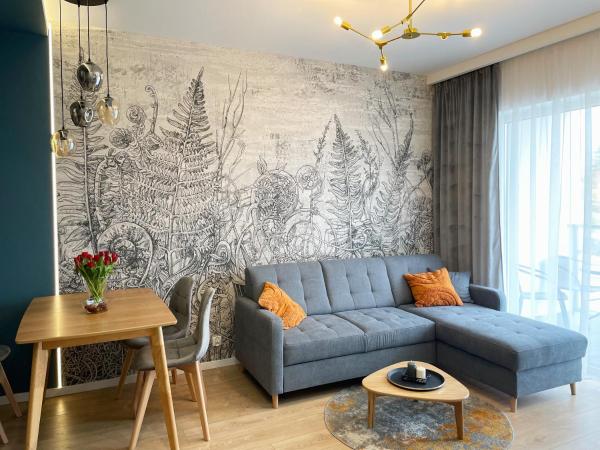Na foto é possível ver o objeto FLORA Apartament Słupsk localizado na cidade de Słupsk.