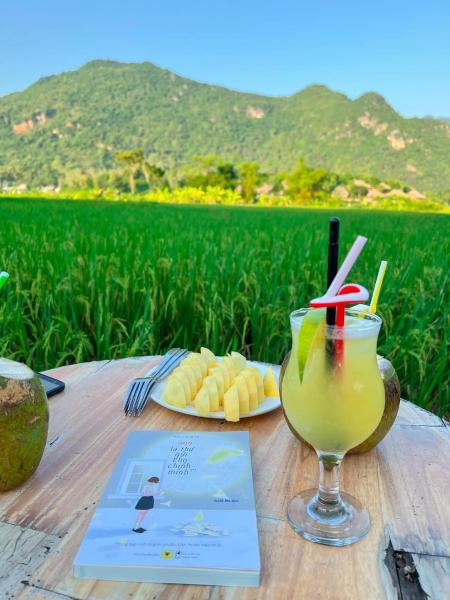 La photo montre l'objet Green Homestay Mai Chau situé dans la ville de Mai Châu.