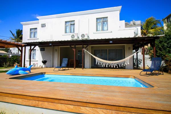 Villa Quatre Coco Avec Piscine, Accès Plage à Pied - Mauritius