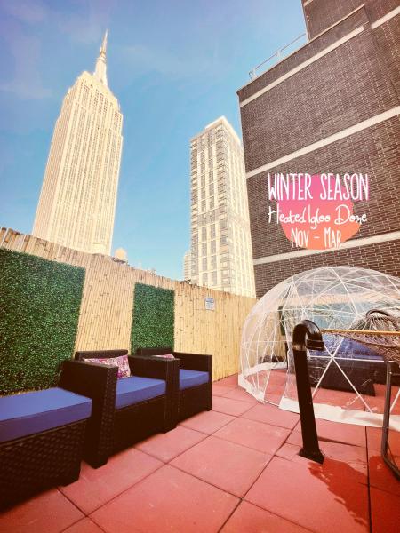 Hotel and the City, Rooftop City View, New York