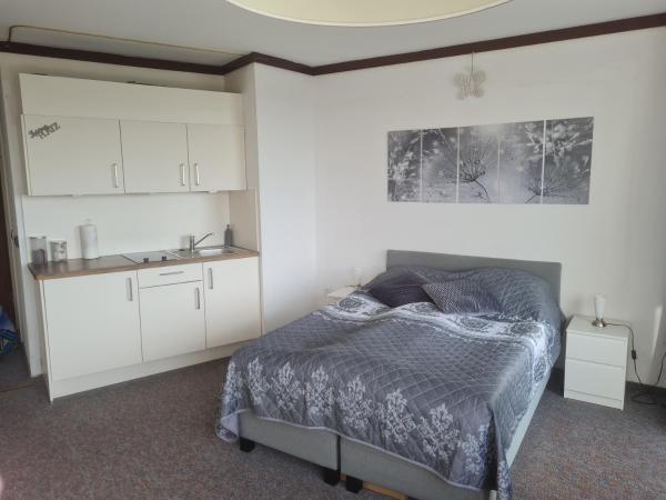 Na fotografii je vidět objekt Ferienwohnung NABOO nacházející se ve městě Šlesvik.