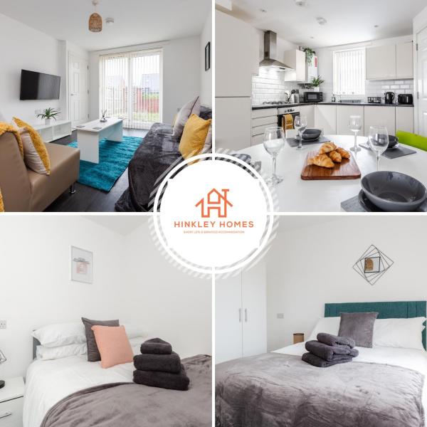 Modern Townhouse - Free Gated Parking - City Centre - 5 ! By Hinkley Homes Short Lets & Serviced Accommodation, Liverpool