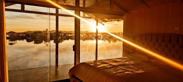 Na fotografii je vidět objekt Titicaca Habitación Vista al lago nacházející se ve městě Puno.