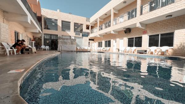 På billedet ses objektet Hotel Maman beliggende i byen Eilat.
