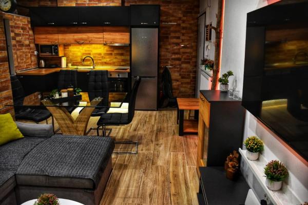 Na fotografii je vidět objekt Alexander apartment serres nacházející se ve městě Nigríta.