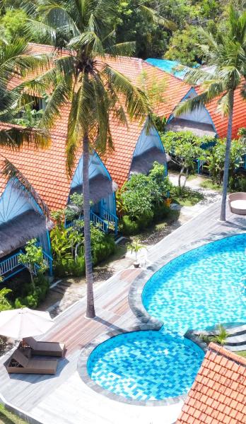 Auf dem Foto ist das Objekt The MG Villa & SPA in der Stadt Nusa Penida zu sehen.