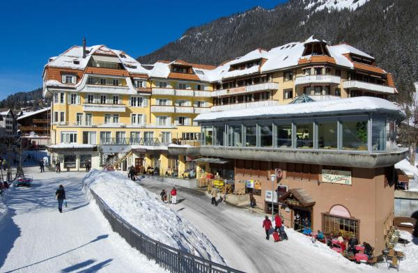A la foto es mostra l'objecte Hotel Silberhorn - Residences & Spa Wengen situat a la ciutat de Wengen.