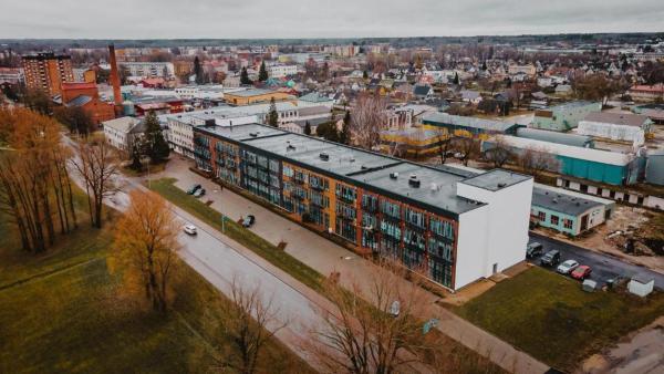 Na fotografii je vidět objekt Tamula Sauna Apartment 54 nacházející se ve městě Võru.