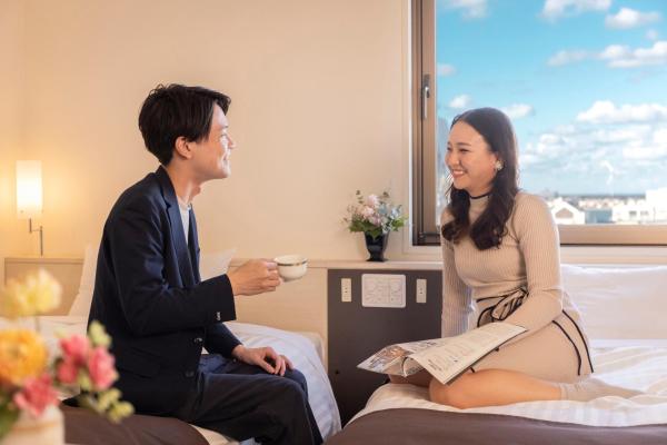 På bildet vises objektet Choshi Plaza Hotel som ligger i byen Choshi.