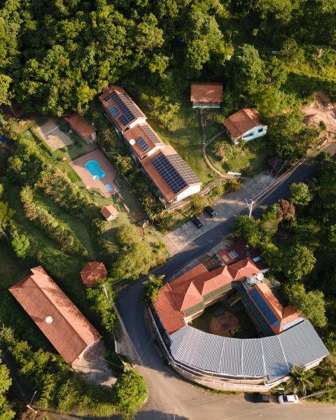 A la foto es mostra l'objecte Pousada Spa Saúde Melhor situat a la ciutat de Extrema.