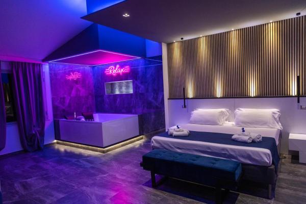 Na fotografii je vidět objekt B&B Del Centro e SPA nacházející se ve městě Partinico.