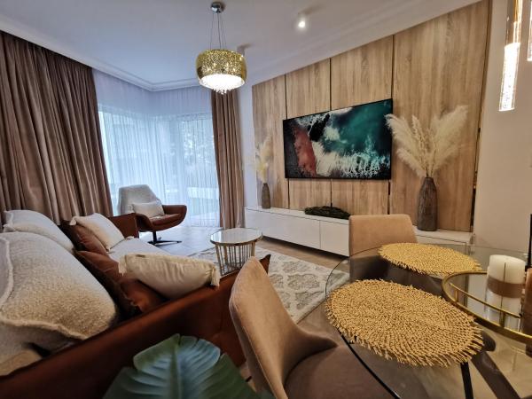 En la foto se muestra el objeto Gold Apartment B28 Let's Sea Baltic Park Gąski ubicado en la ciudad de Gąski.