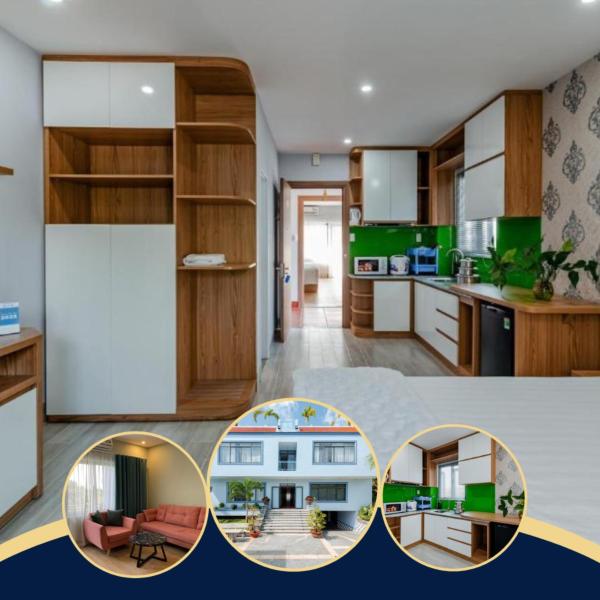 The photo shows the Coco Homestay located in the city of Phu Quoc.
