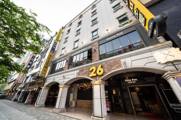 Nella foto è visibile l'oggetto 26 HOTEL situato nella città di Anyang.